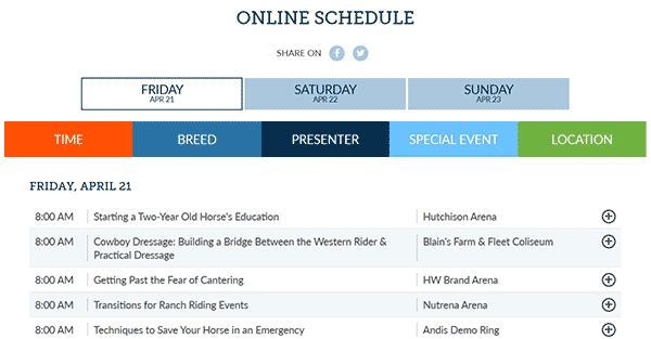 Branding, Web Design and Development Porfolio | Midwest Horse Fair Branding, Web Design and Development Porfolio | Midwest Horse Fair